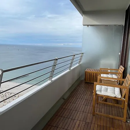 Beachside 2-zimmer-wohnung Mit Meerblick Apartamento Lubeca